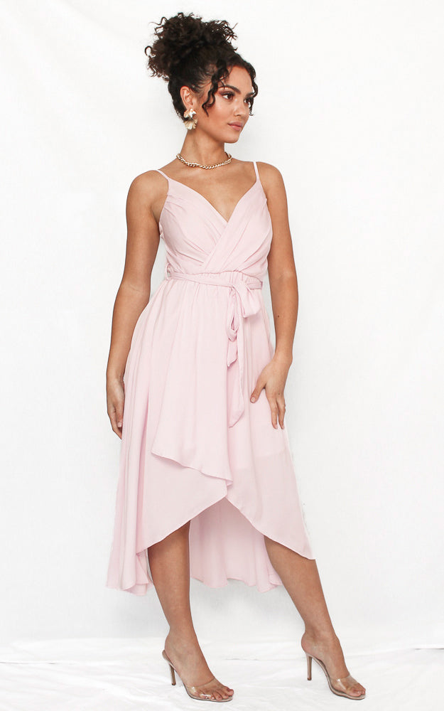 Forecast Dress - Baby Pink