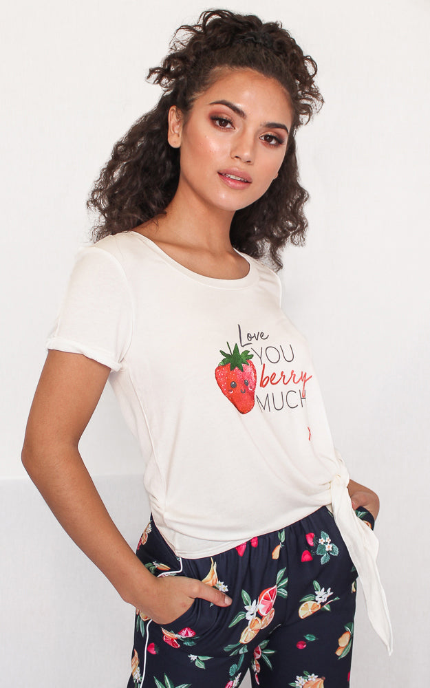 Fruitilicious Pj Top - Berry