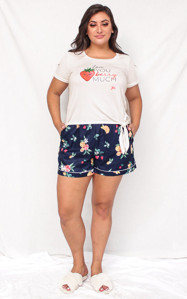 Fruitilicious Pj Top - Berry