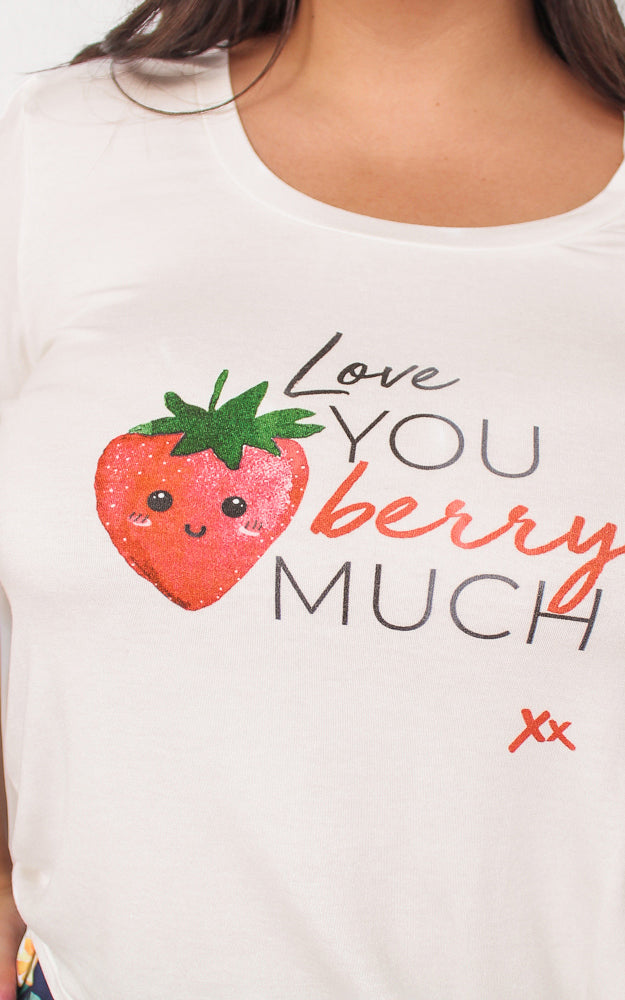 Fruitilicious Pj Top - Berry