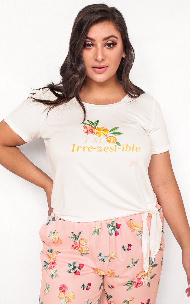 Fruitilicious Pj Top - Citrus