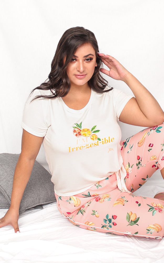 Fruitilicious Pj Top - Citrus