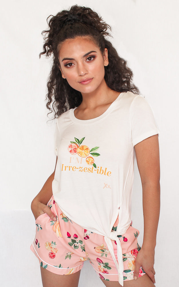 Fruitilicious Pj Top - Citrus