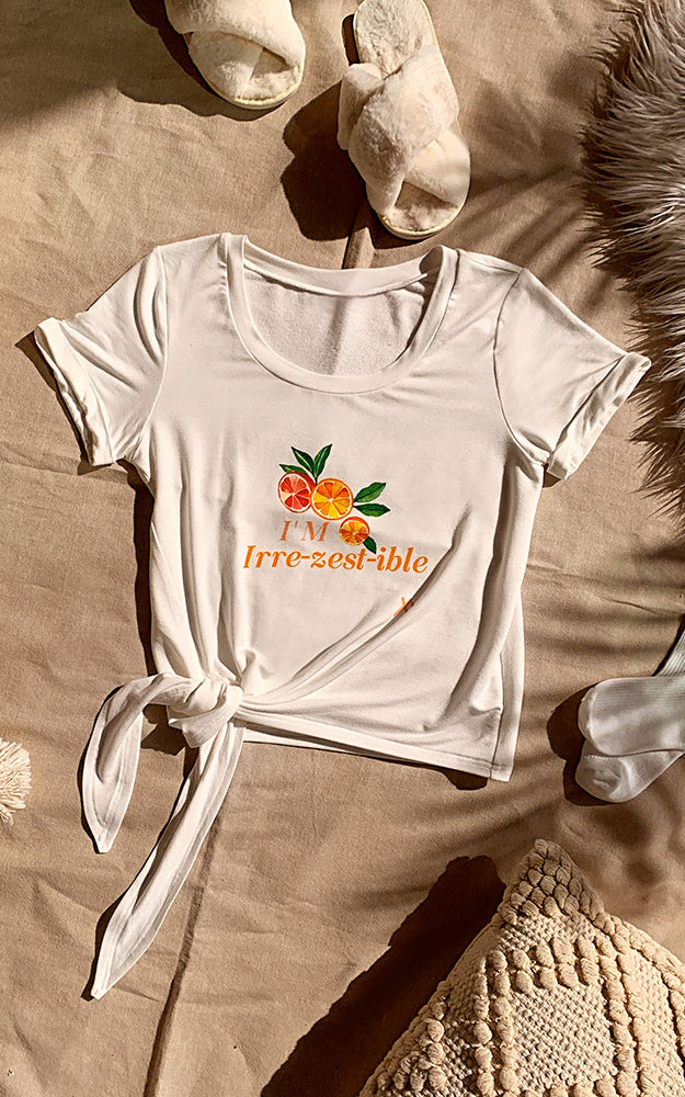 Fruitilicious Pj Top - Citrus