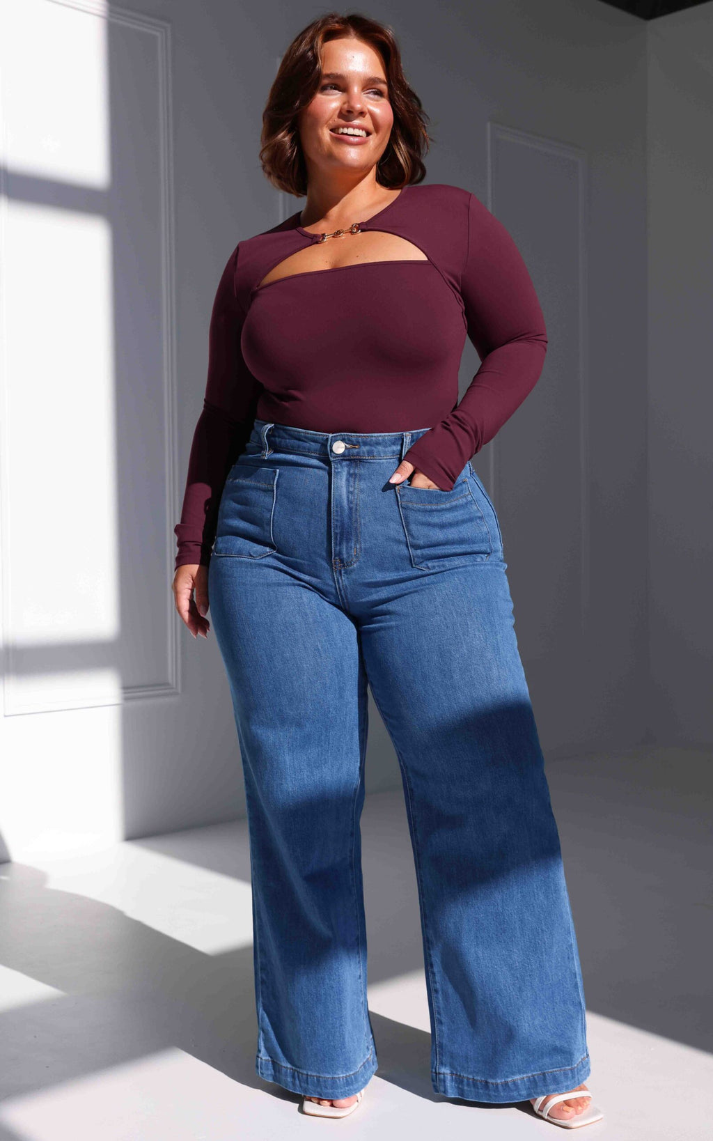 Tarsha Jeans - Mid Blue
