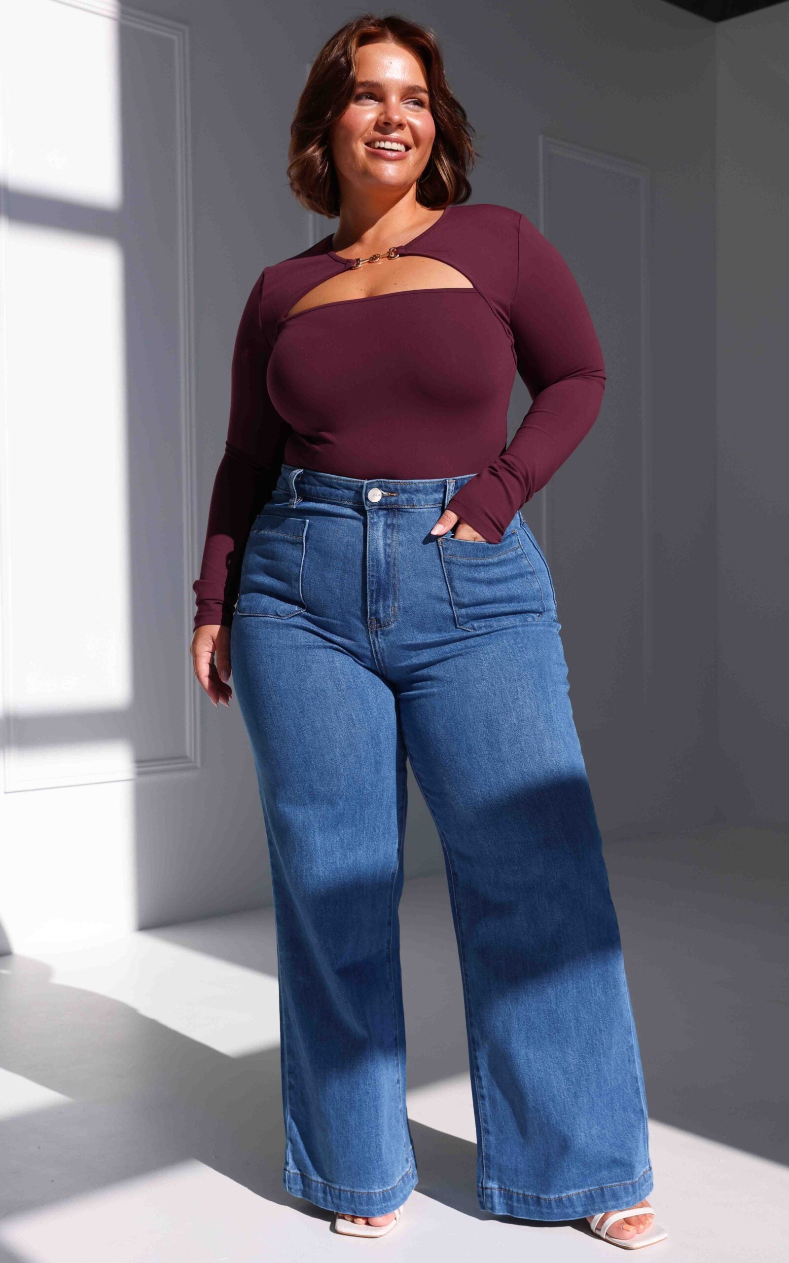 Tarsha Jeans - Mid Blue