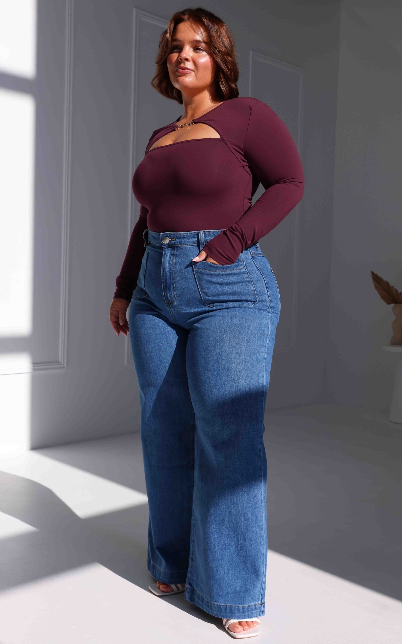 Tarsha Jeans - Mid Blue
