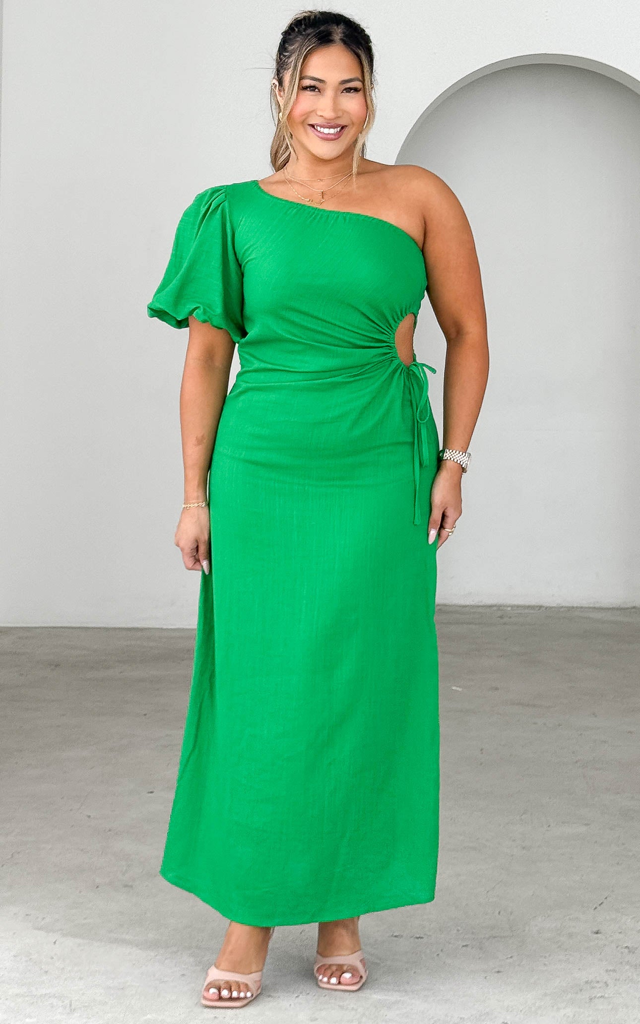 Gia Maxi Dress - Green