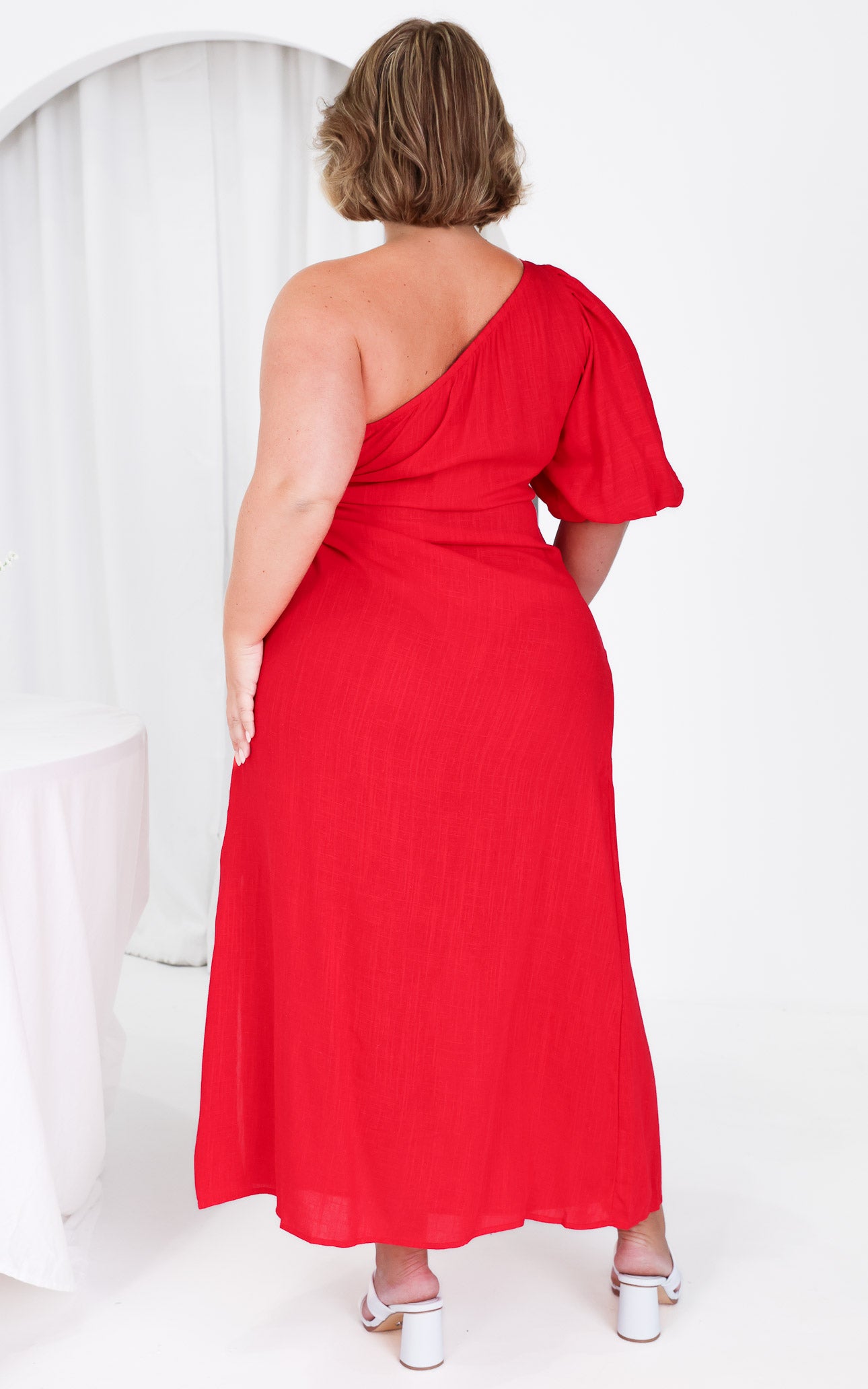 Gia Maxi Dress - Red