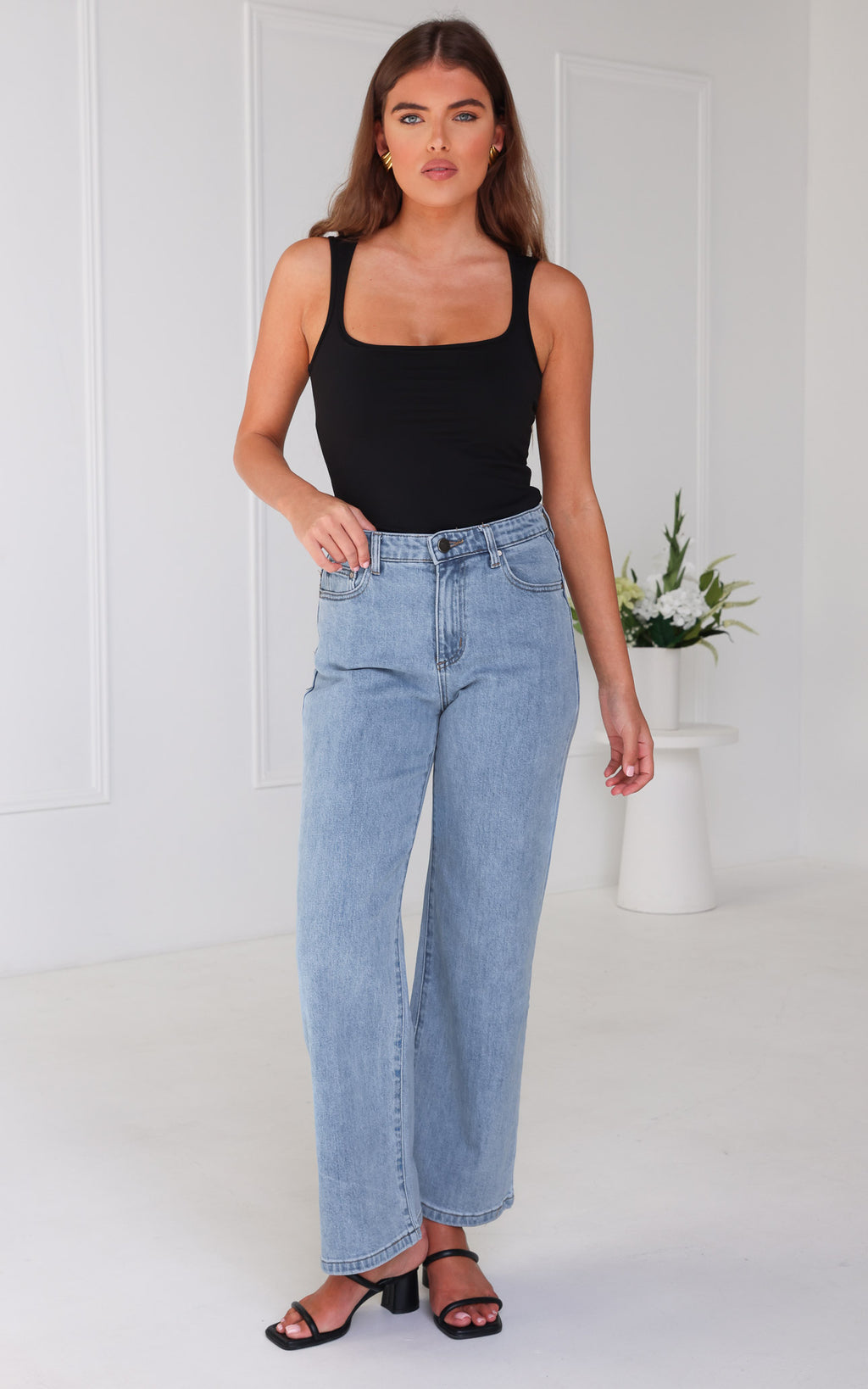 Aliyah Tank Top - Black