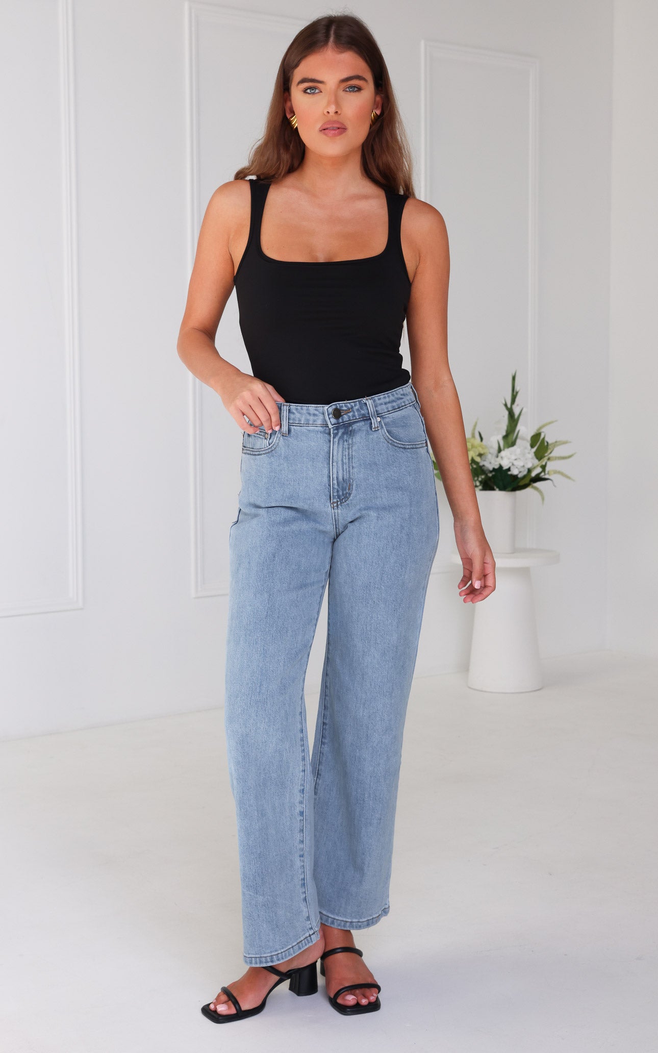 Aliyah Tank Top - Black