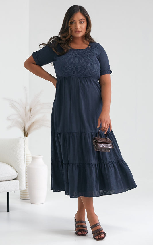 Graham Dress - Navy