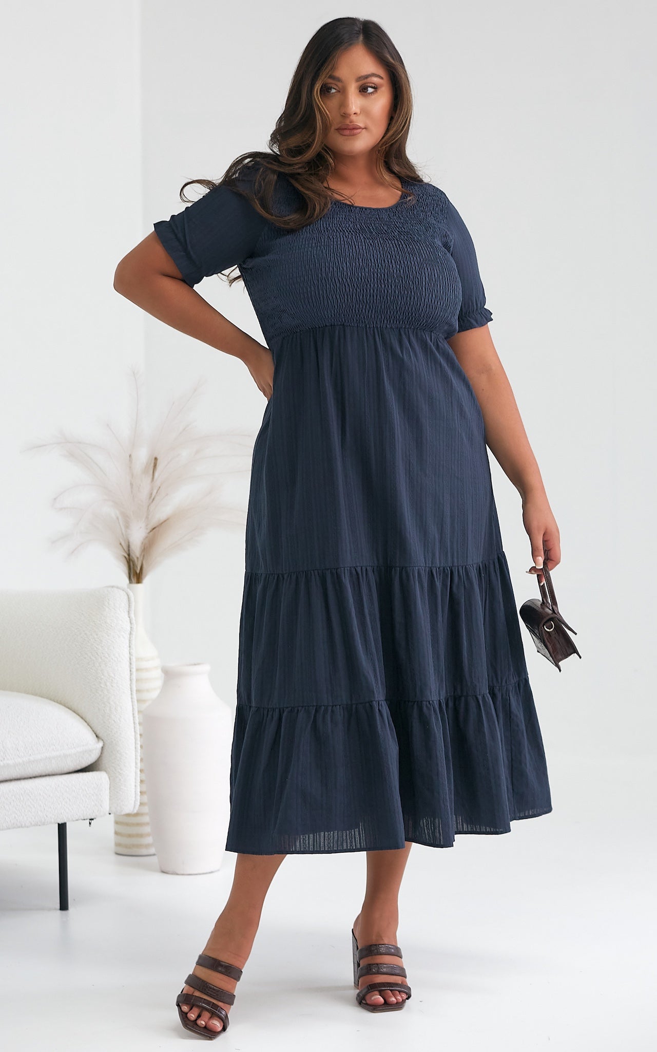 Graham Dress - Navy