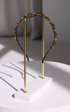 Gewel Headband - Navy Diamante Bead