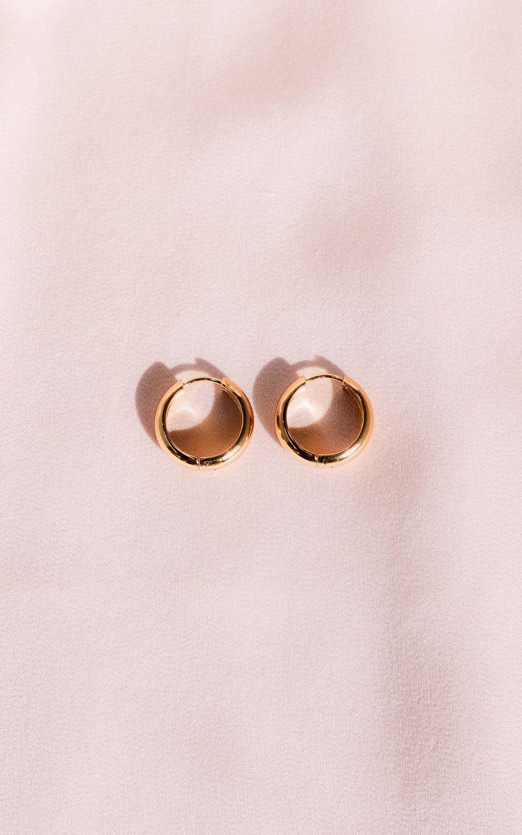 Henrey Hoop Earrings - Gold Classic