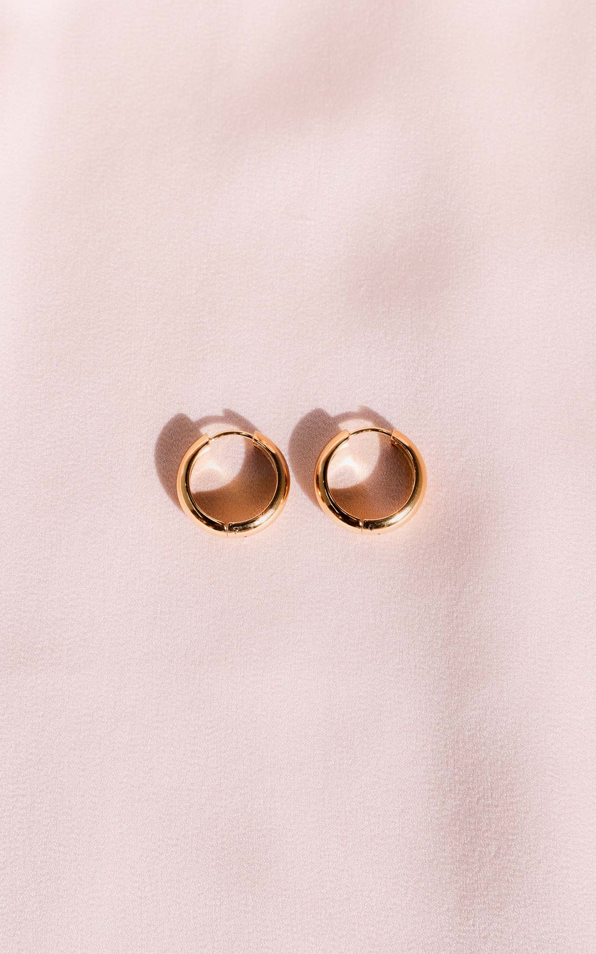 Henrey Hoop Earrings - Gold Classic