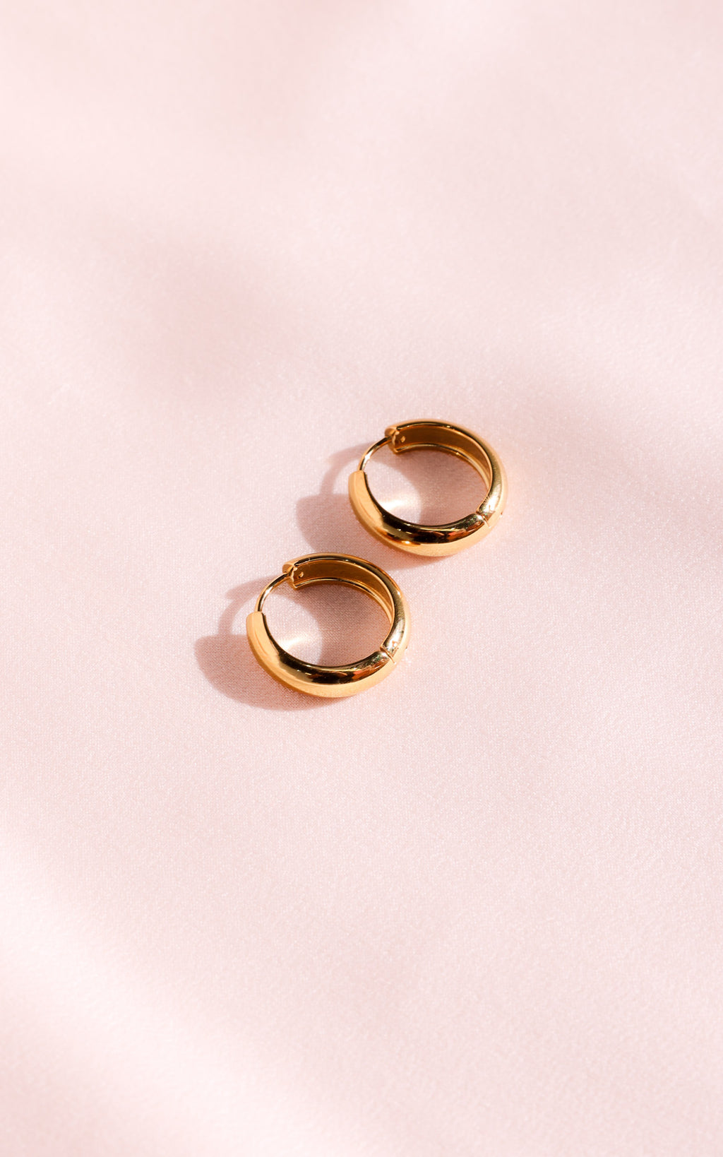 Henrey Hoop Earrings - Gold Classic