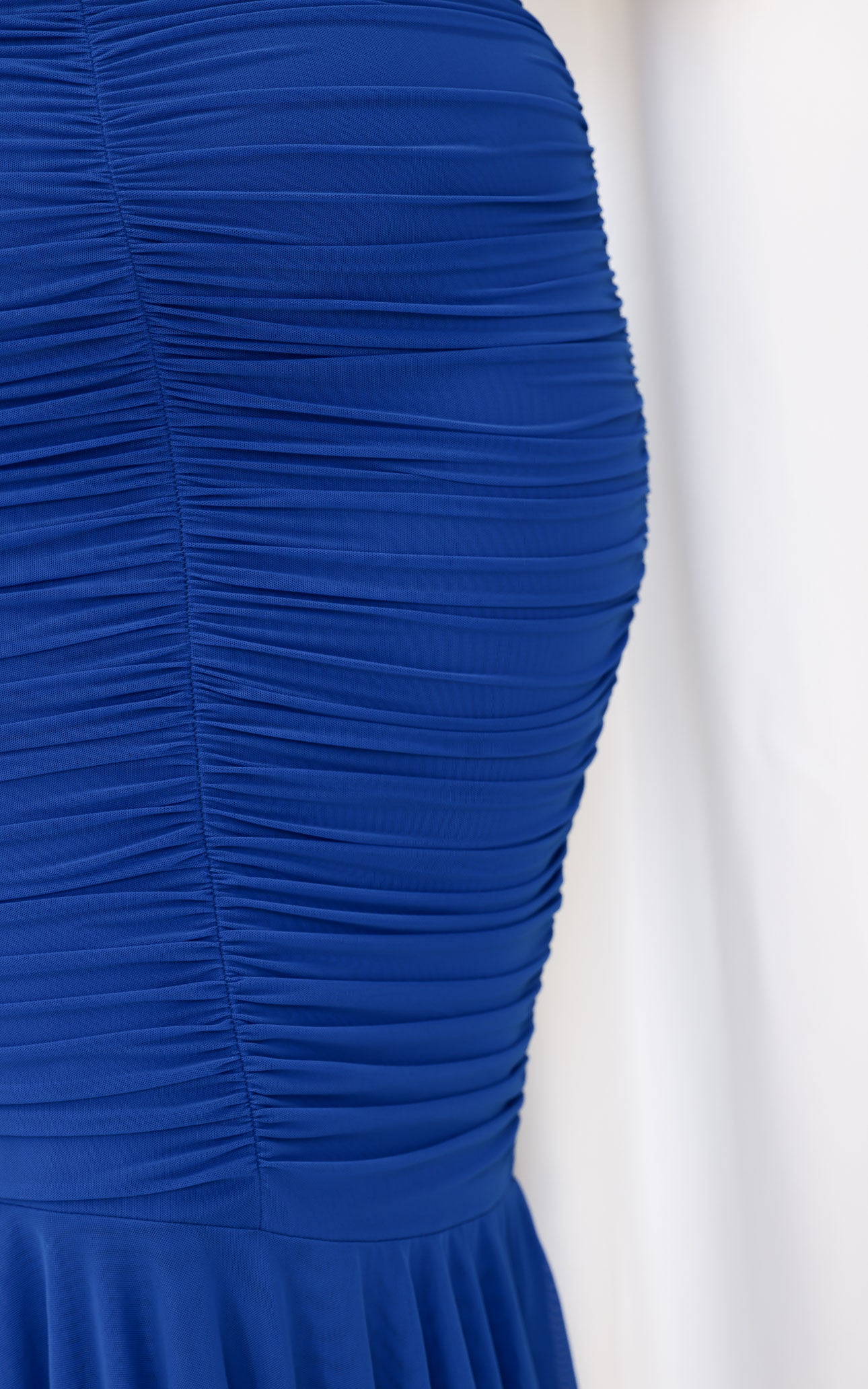 Highland Mesh Maxi Dress - Cobalt Blue