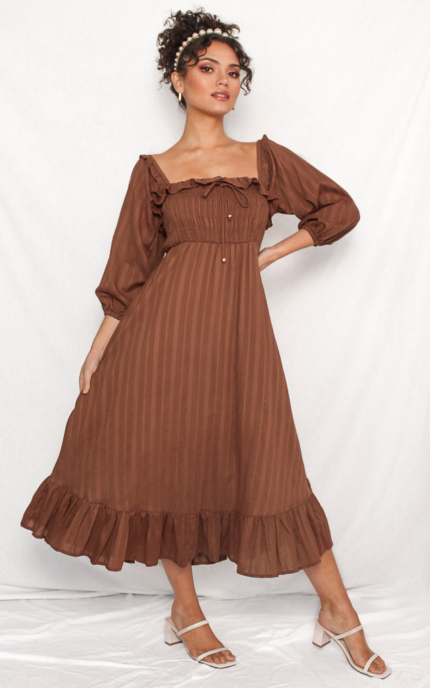 Holy Dress - Chocolate Brown