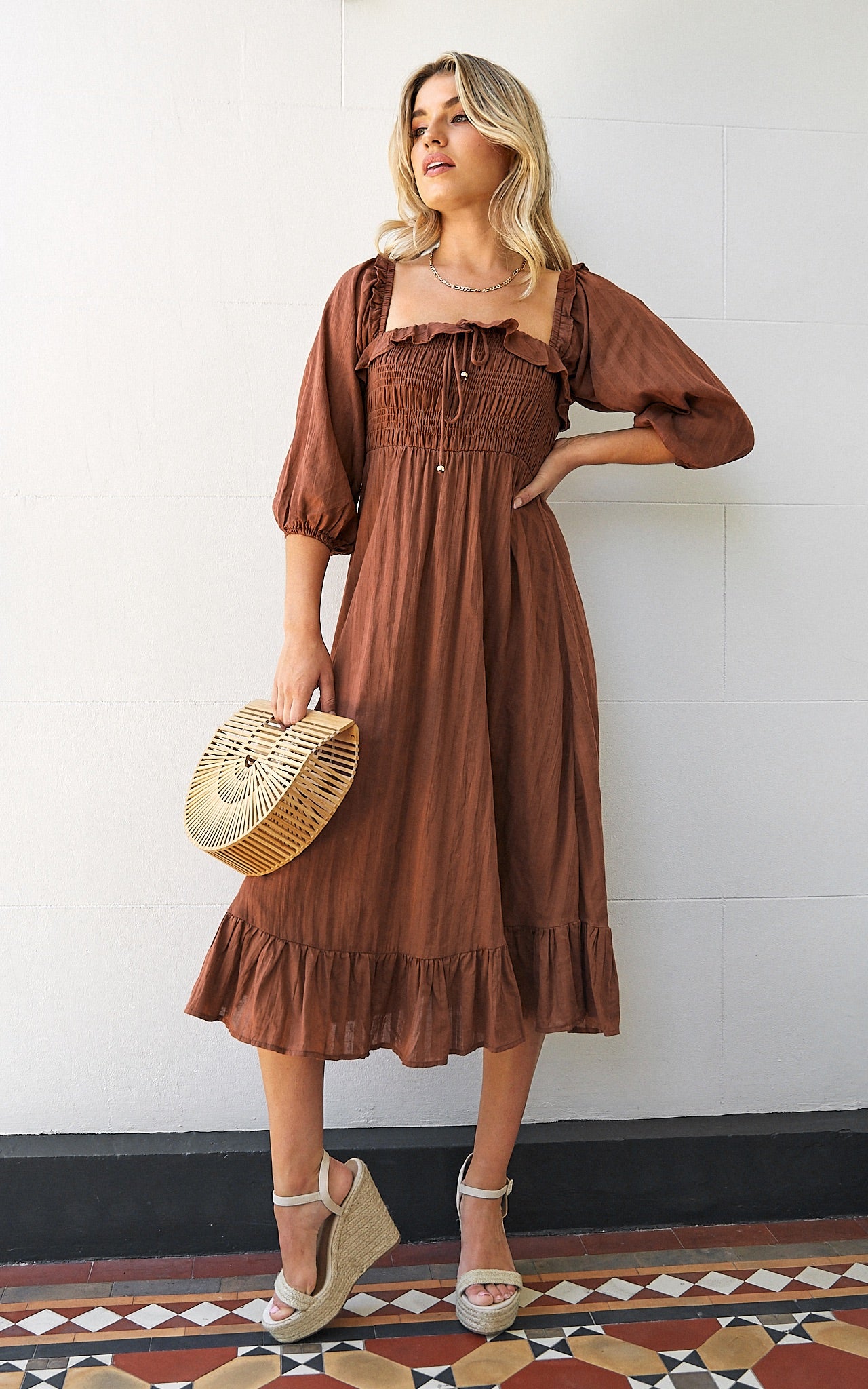 Holy Dress - Chocolate Brown