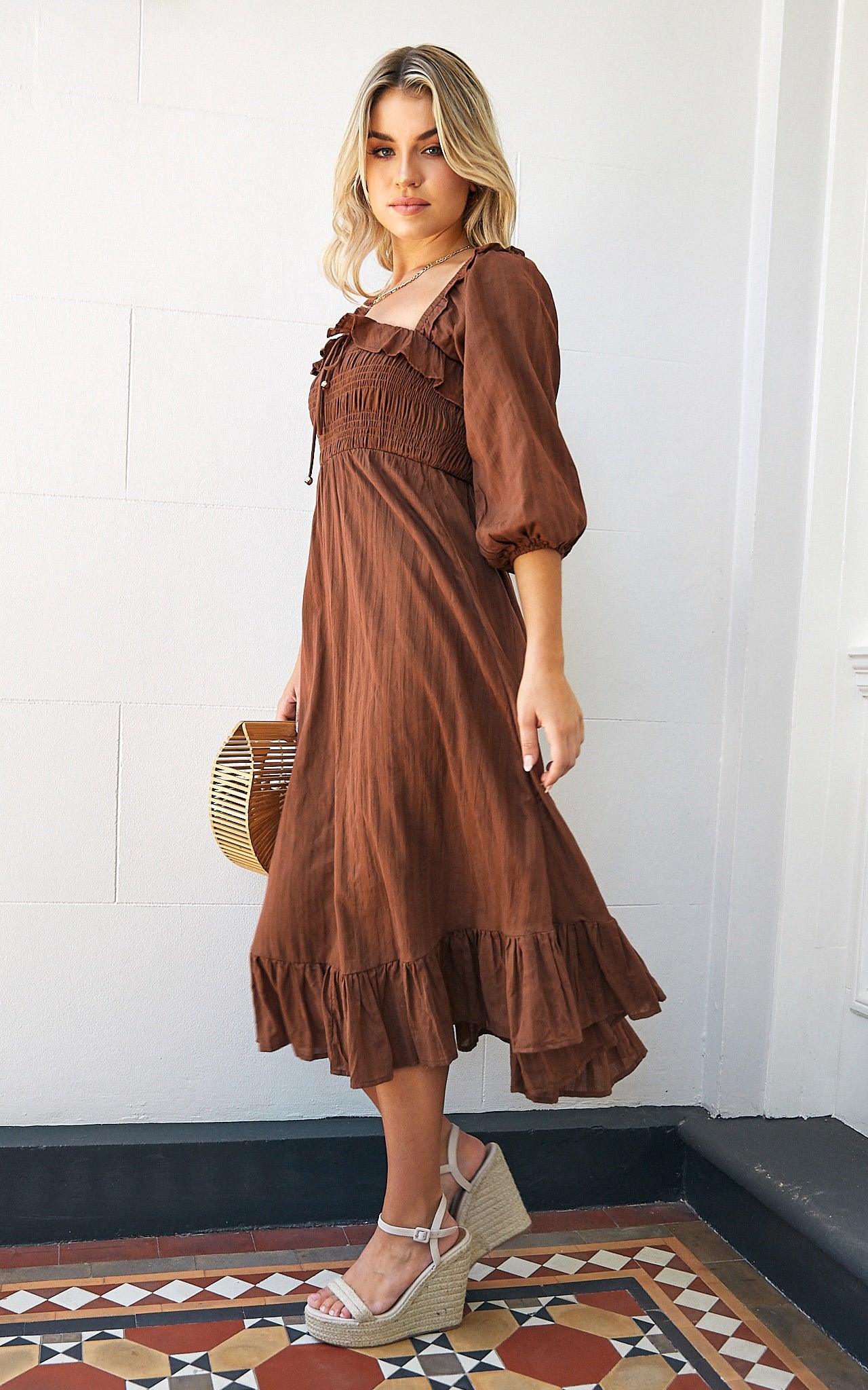 Holy Dress - Chocolate Brown