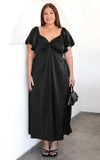 In The Sky Maxi Dress - Black