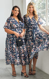 Ira Dress - Navy Floral