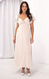 (PREORDER) In The Sky Maxi Dress - Bone