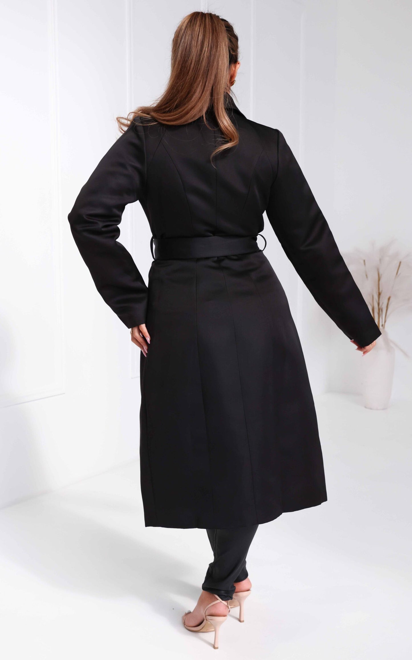 Jackson Longline Coat - Black