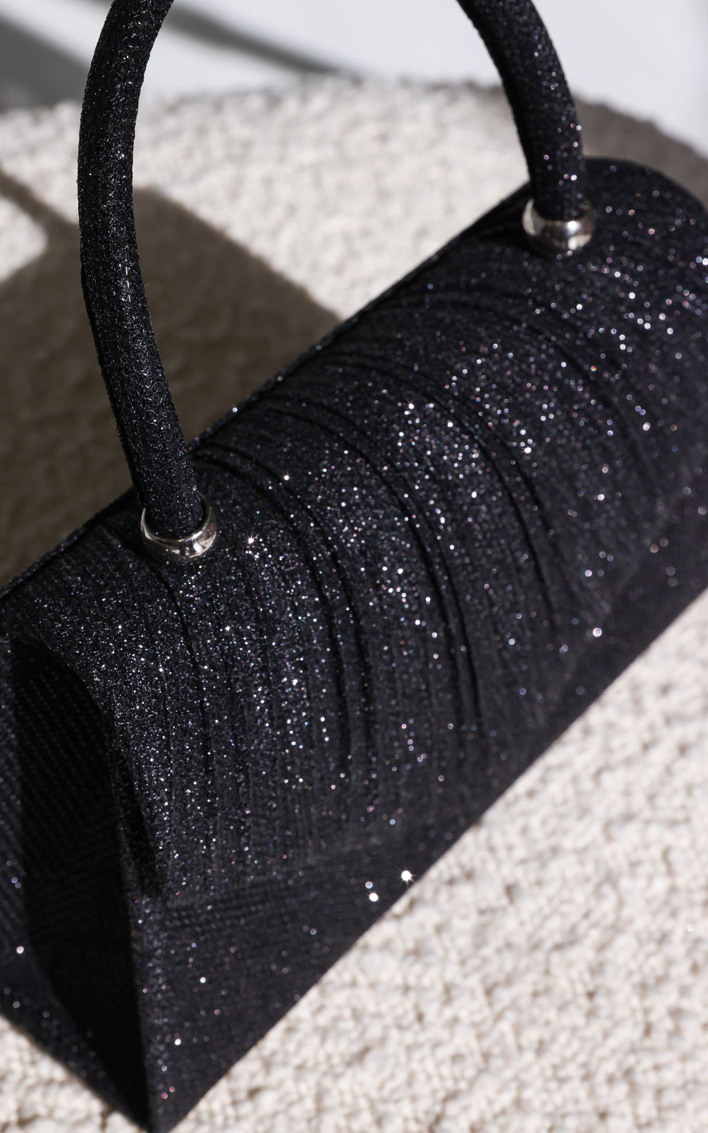 Yalena Shimmer Bag - Black