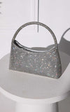 Jayda Rhinestone Bag - Silver