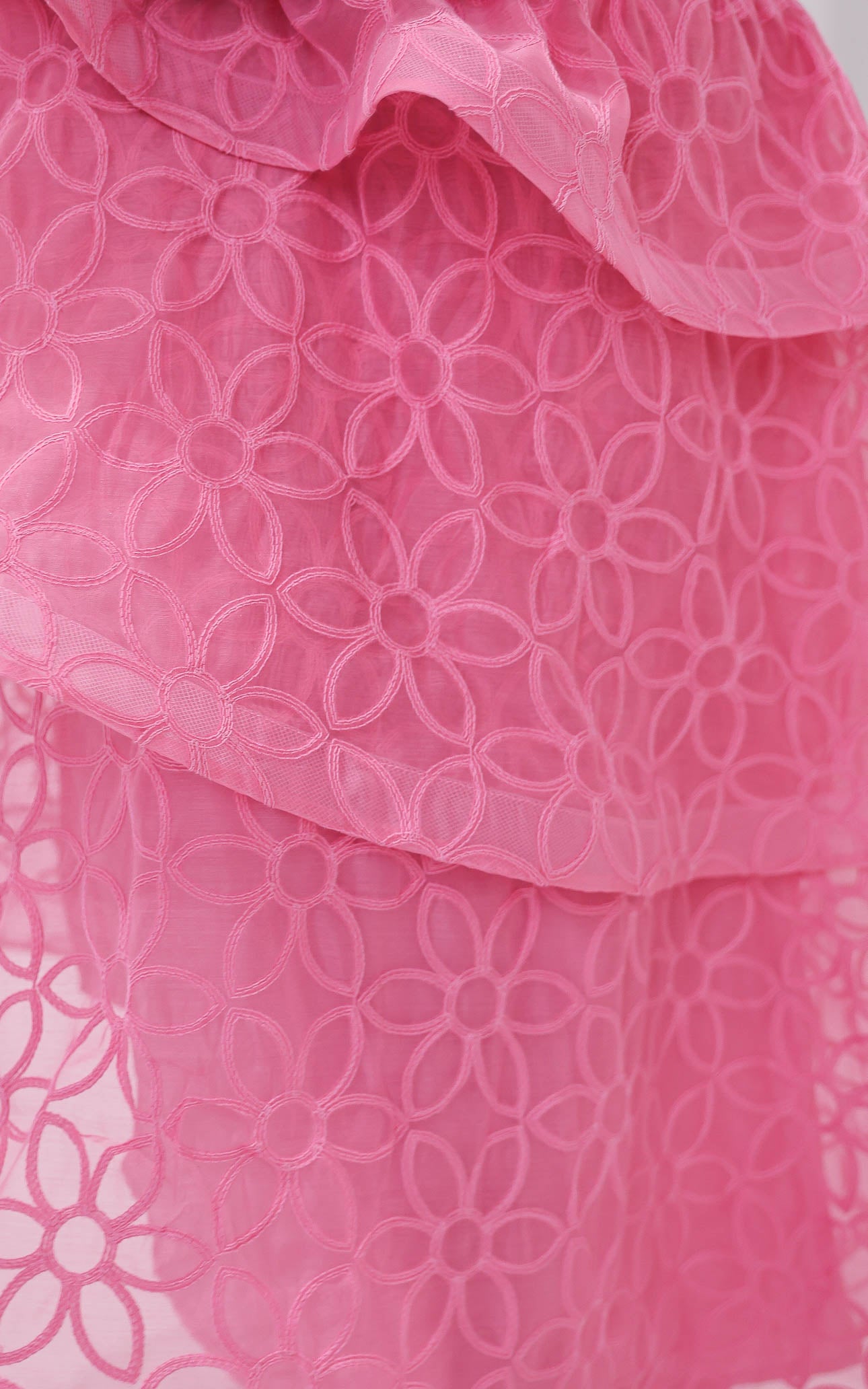 Bradshaw Maxi Dress - Pink Floral Texture