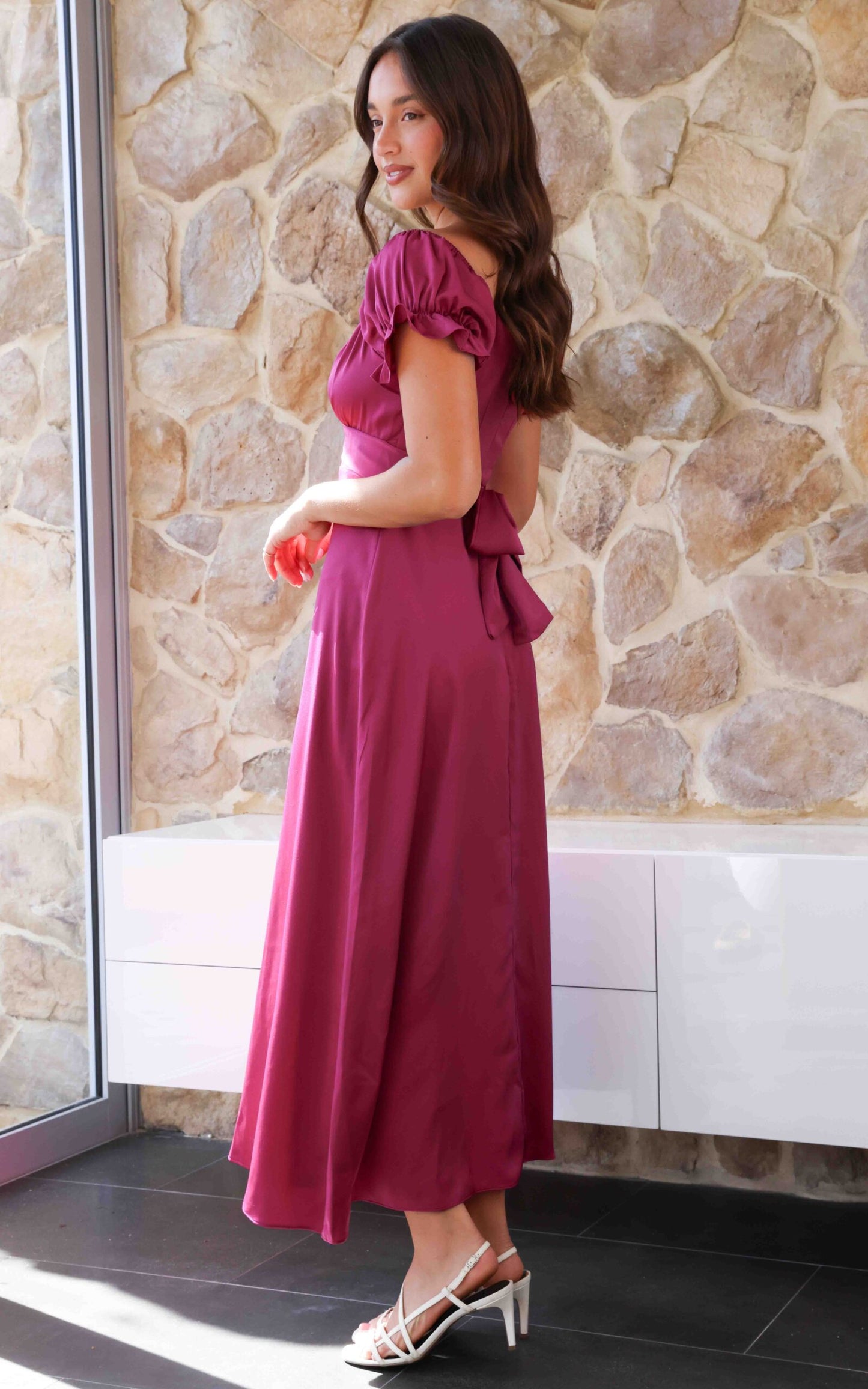 Jolene Maxi Dress - Plum