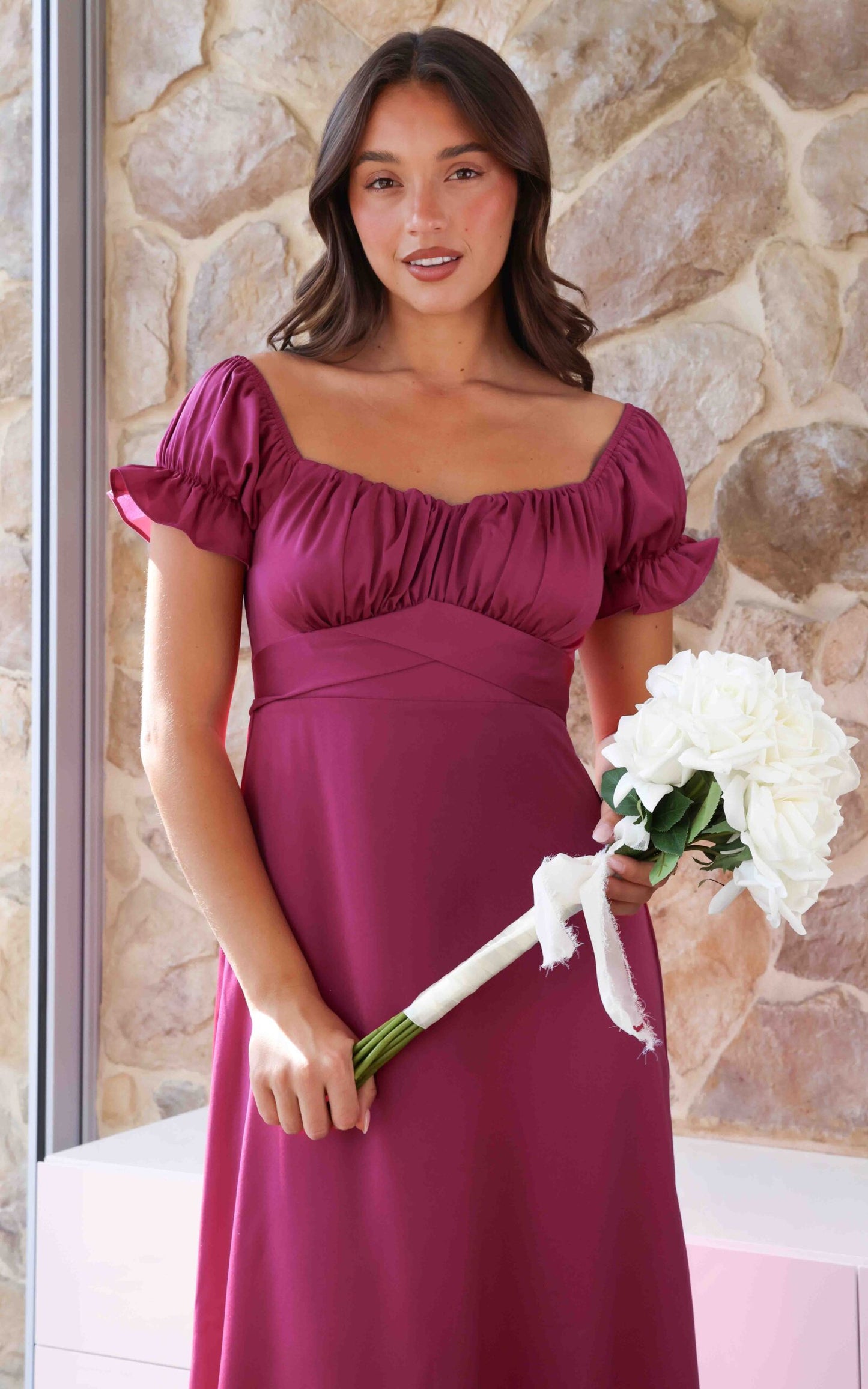 Jolene Maxi Dress - Plum