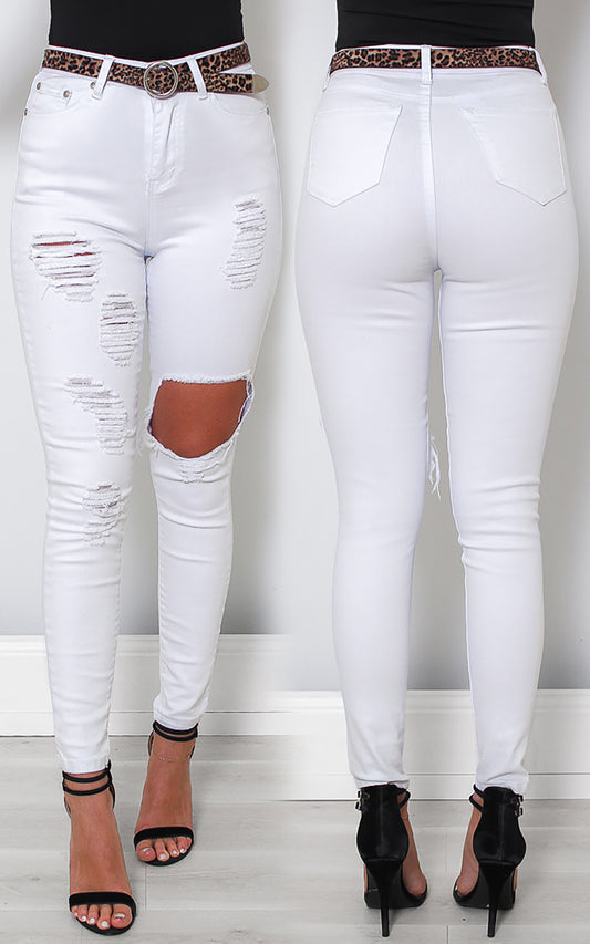 Jovi Jeans - White