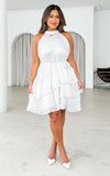 Elijah Mini Dress - White