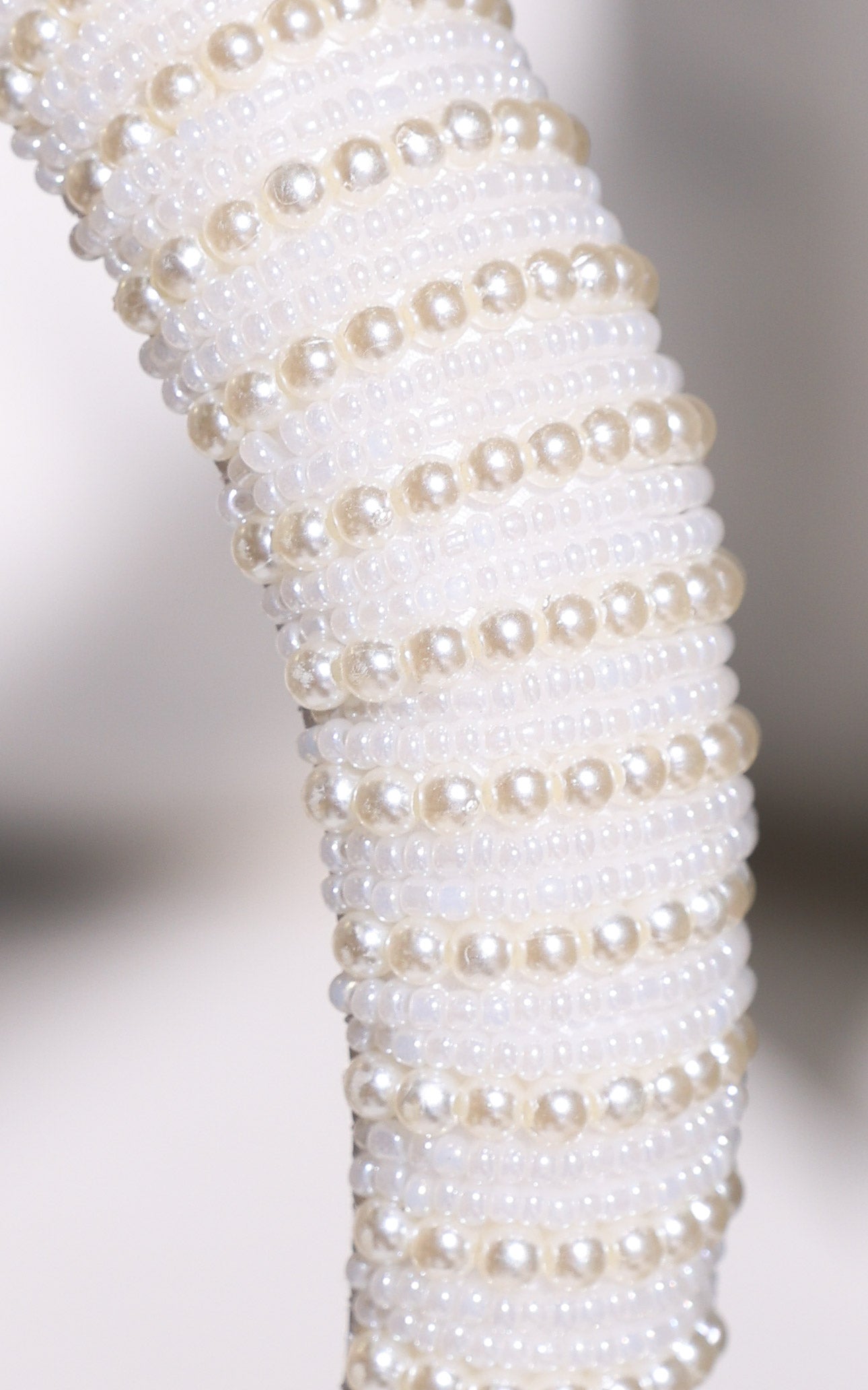 Jobelle Headband - Pearl Stripe