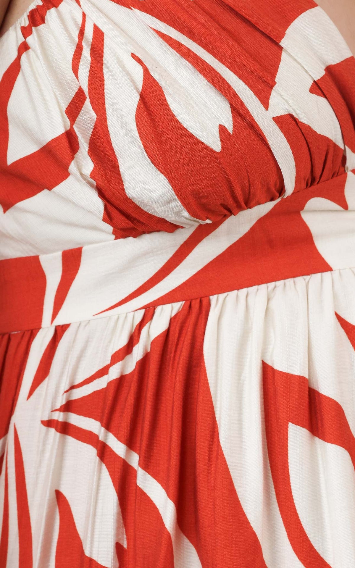Kai Maxi Dress - Orange Print