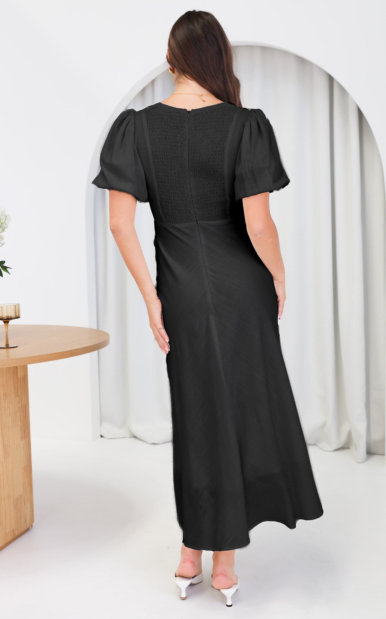 Kamala Maxi Dress - Black