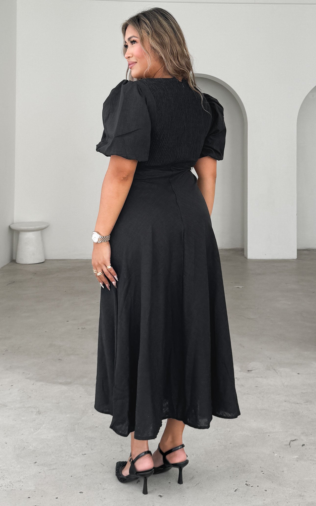 Kamala Maxi Dress - Black