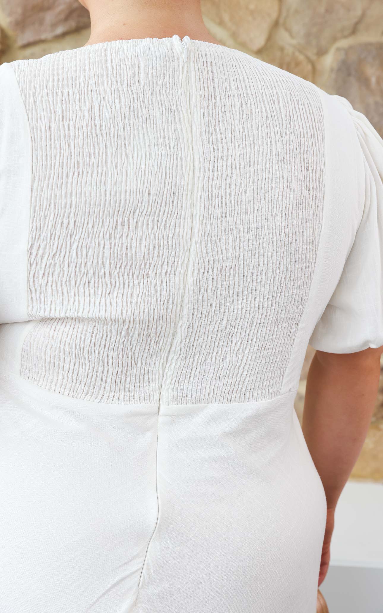 Kamala Maxi Dress - White