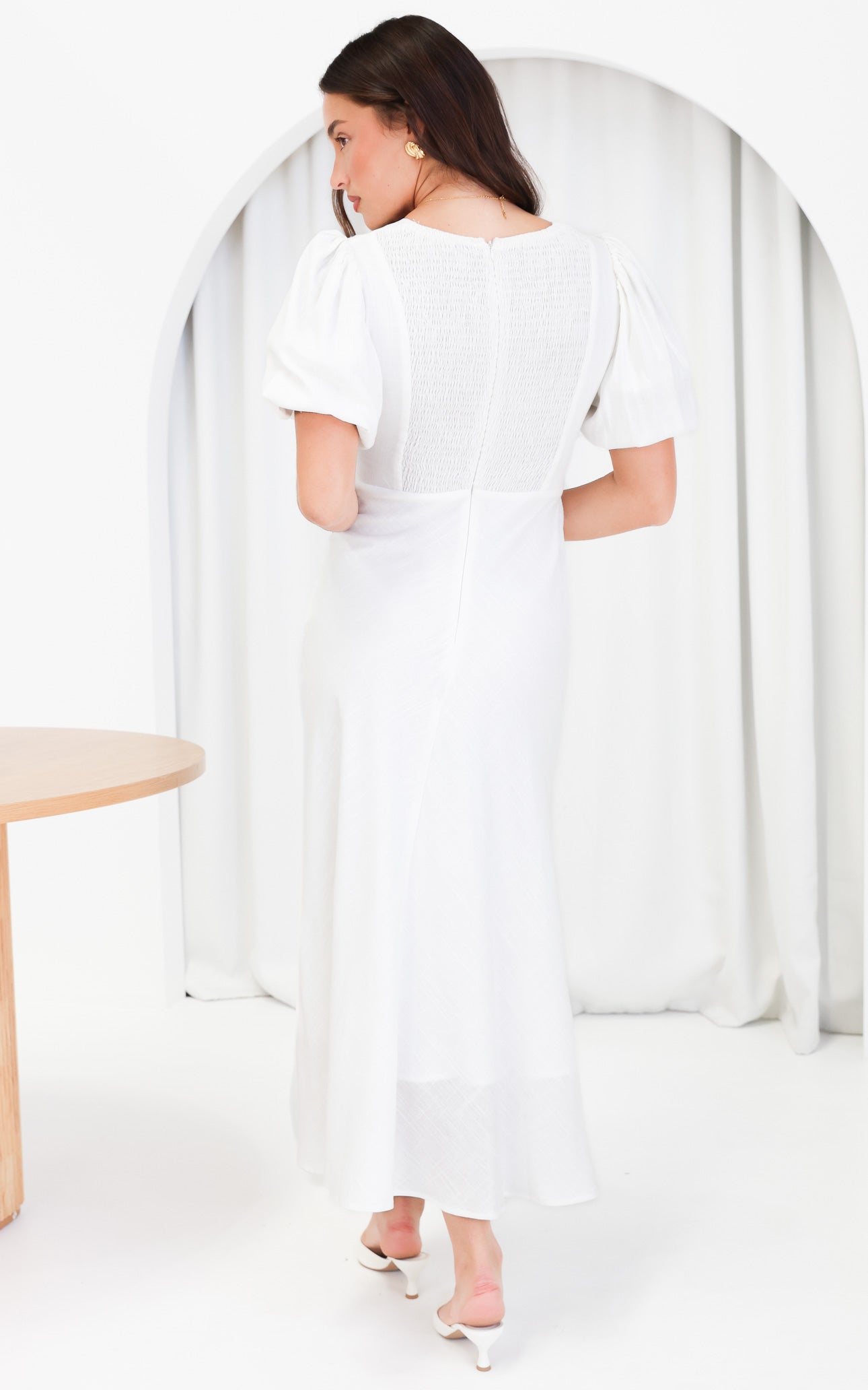 Kamala Maxi Dress - White