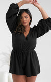 Karmen Playsuit - Black