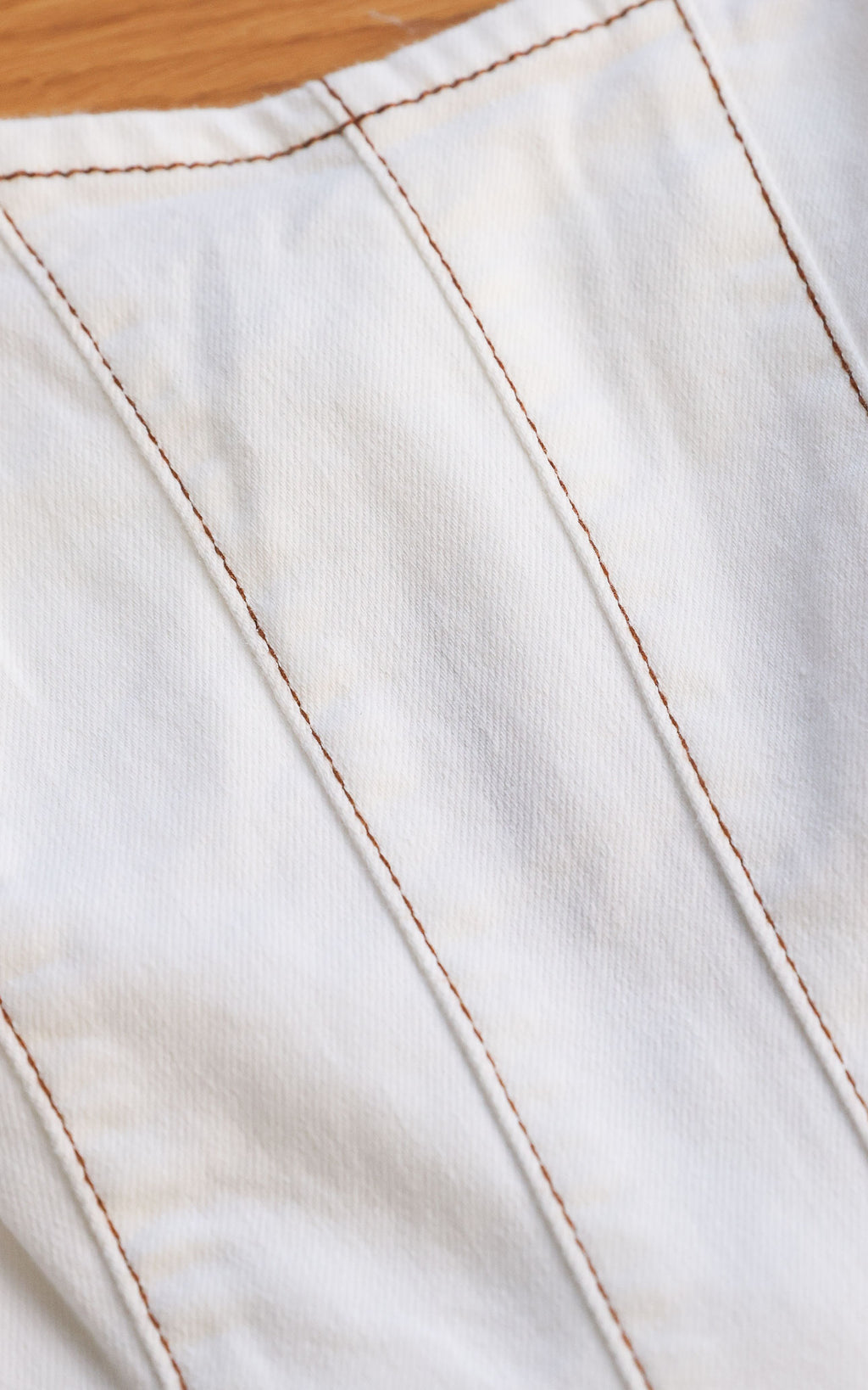 Kartford Denim Midi Dress - White