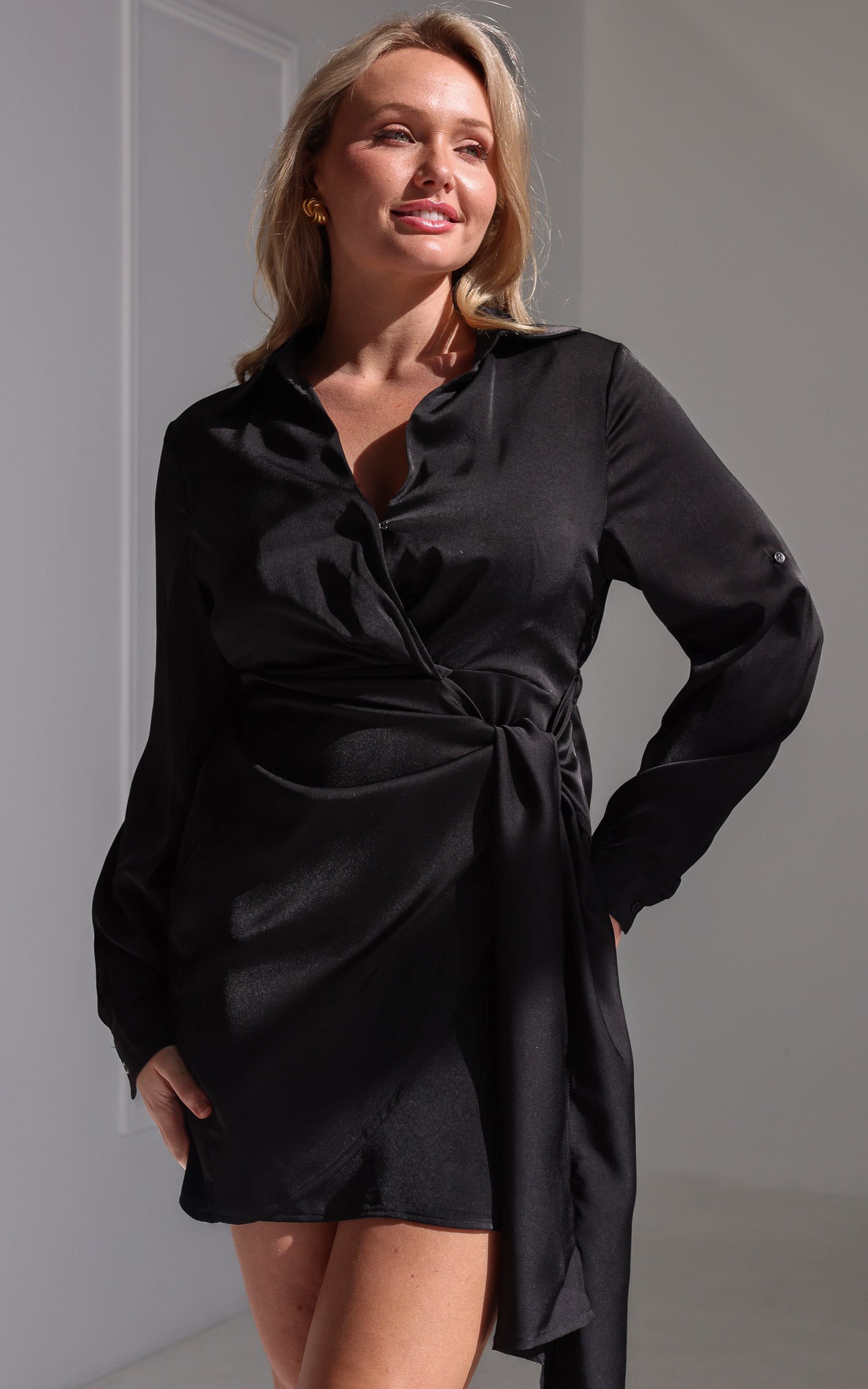 Kaya Mini Dress - Black