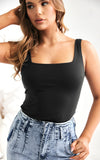 Khloe Tank Top - Black