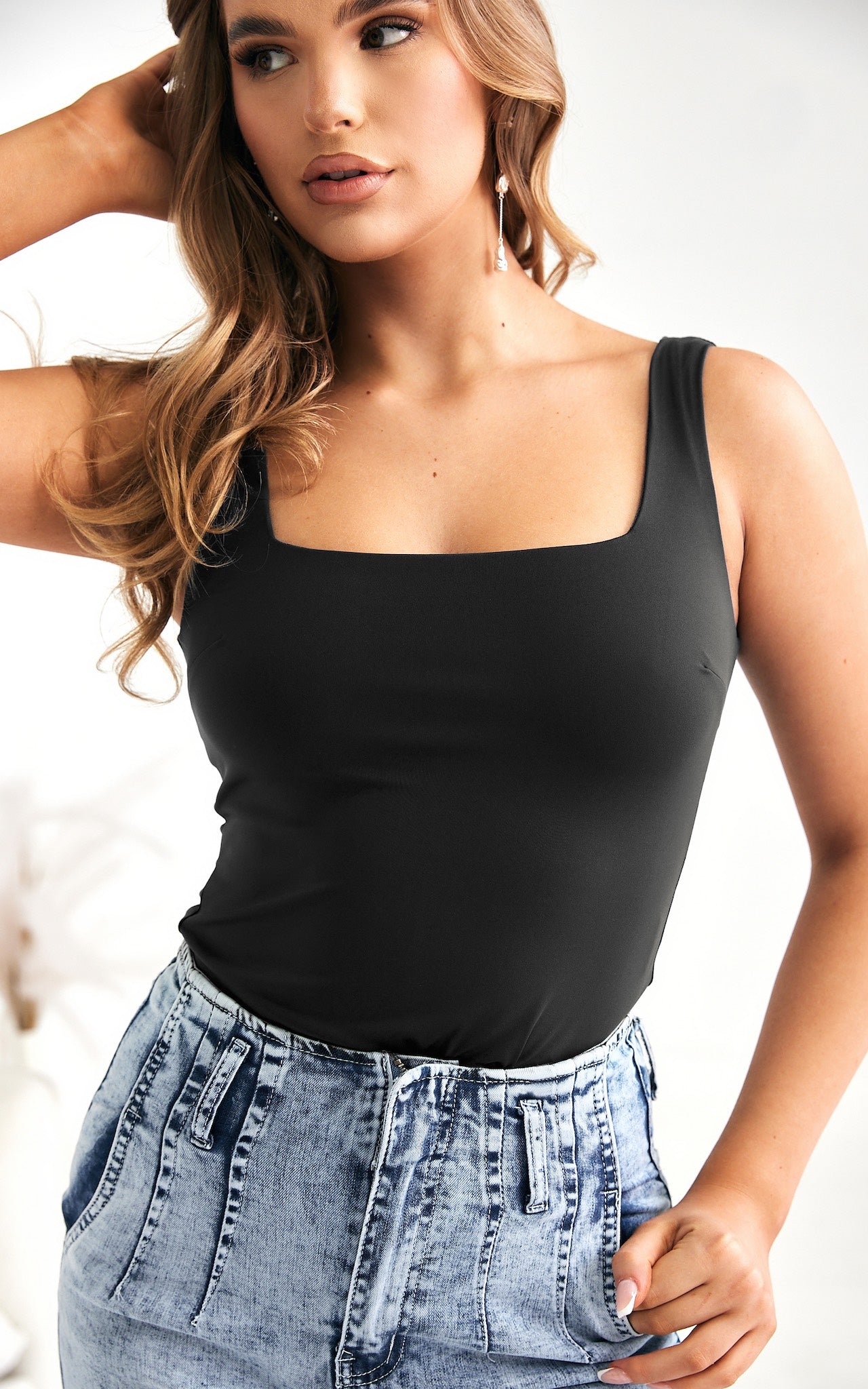 Khloe Tank Top - Black