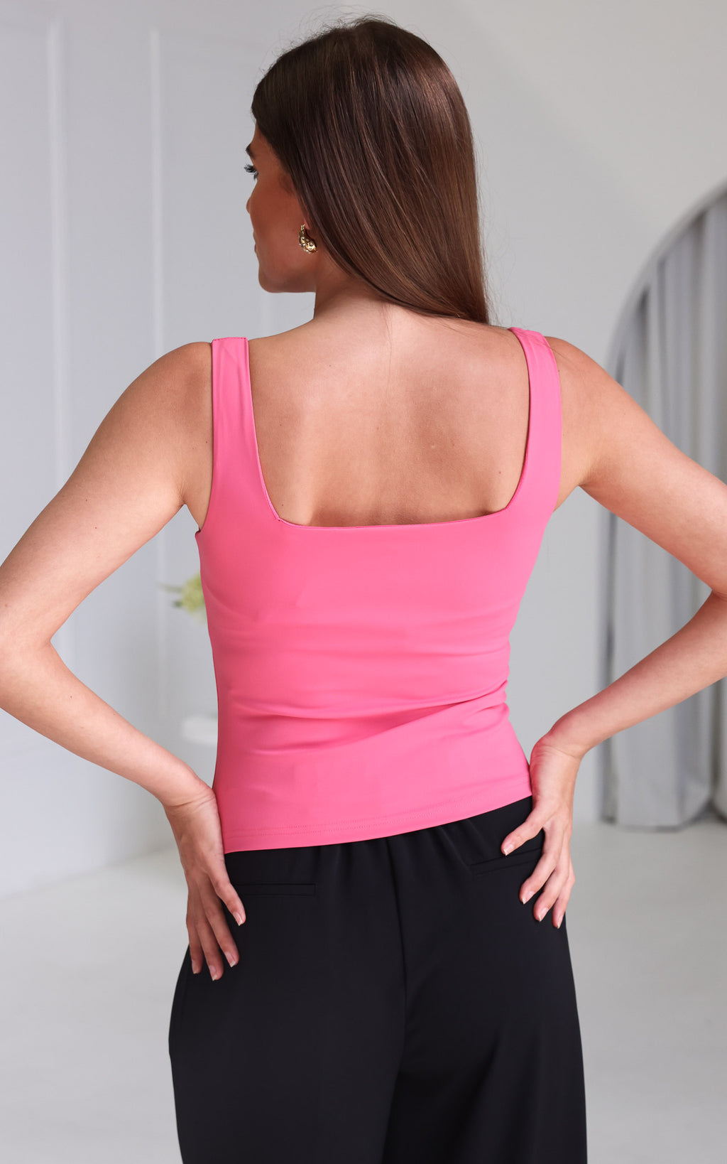 Khloe Tank Top - Pink
