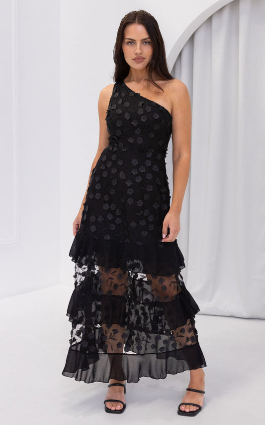 Kaia Maxi Dress - Black