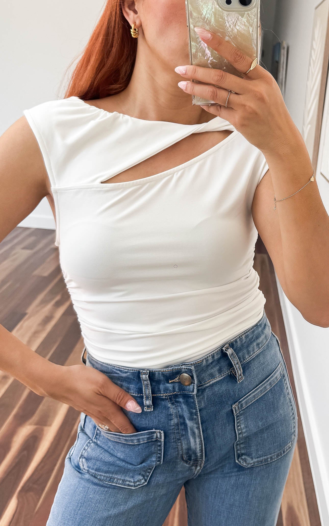 Knoxie Top - White